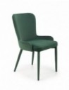 scaun-bucatarie-si-dining-eco425-tapiterie-catifea-verde-inchis-picioare-negre