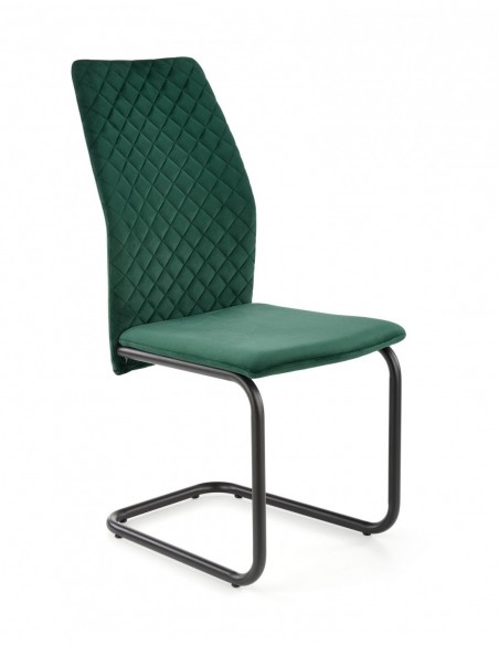 scaun-bucatarie-si-dining-eco444-catifea-verde-picioare-negre