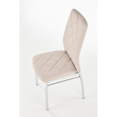 Scaun Bucatarie Si Dining K309 Stofa Crem/Crom