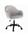 scaun-de-birou-material-textil-din-catifea-gri-deschis-negru-erol