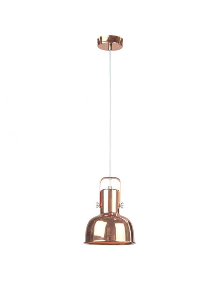 Lampă suspendată în stil retro, metal, roz auriu, AVIER TIP 3-115151