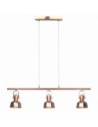 Lampă suspendată în stil retro, metal, roz auriu, AVIER TIP 4-115153
