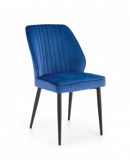scaun-bucatarie-si-dining-eco432-catifea-albastru