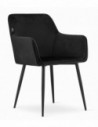 scaun-fondi-catifea-neagra-picioare-negre-x-2