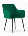 scaun-rimini-catifea-verde-picioare-negre-x-2
