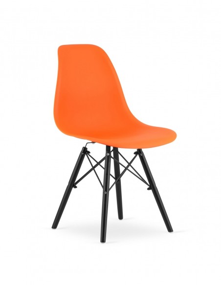 scaun-portocaliu-osaka-picioare-negre-x-4