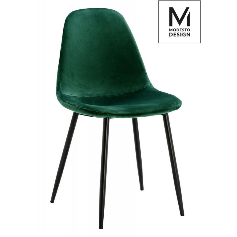 scaun-modesto-lucy-verde-velur-metal