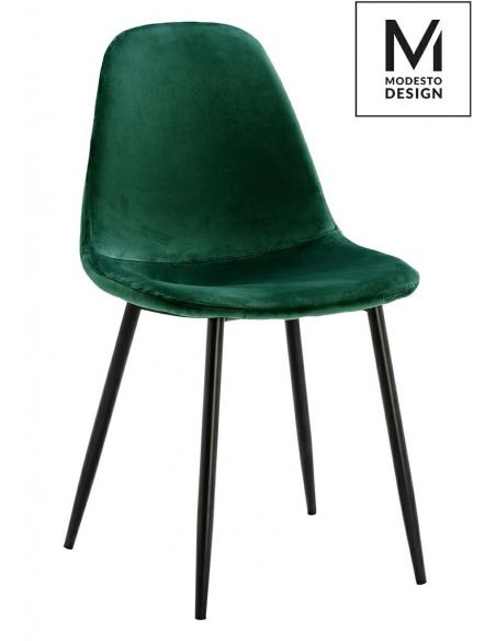 scaun-modesto-lucy-verde-velur-metal