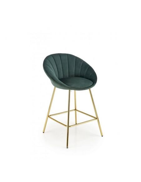 scaun-bar-h112-catifea-verde-auriu