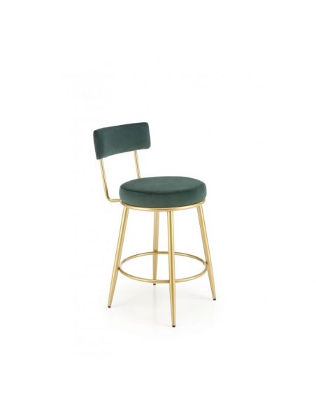 scaun-bar-h115-catifea-verde-auriu