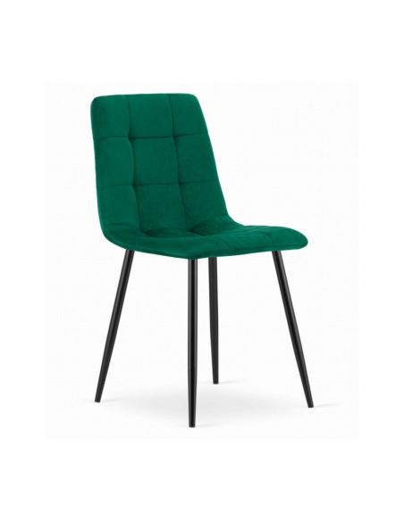 set-4-scaune-bucatarie-si-dining-kara-catifea-verde-inchis