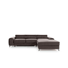 Coltar Living Extensibil GRAYSON Maro Velvetmat 22 Stanga 275 cm